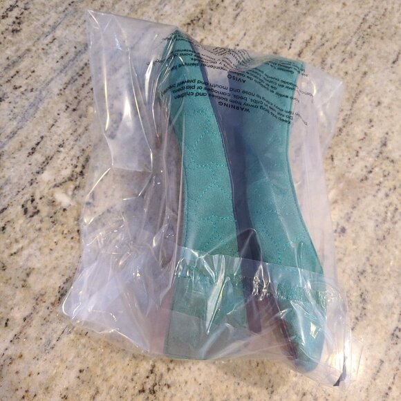 Betsey Johnson Sagga Size 9 Green Suede Quilted Heart Ballet Flats Cheetah Sole - Picture 12 of 12